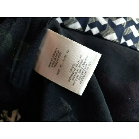 MAEVE ANTHROPOLOGIE Tilde Shift Jacquard Dress Metallic Dots Mod Retro 70s Sm - Picture 8 of 9